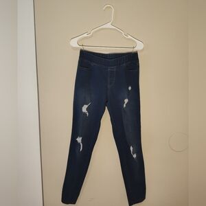 Size small dark blue jeggings